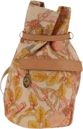 Loewe Pre-owned Bucket Bags, female, Multicolor, Size: ONE SIZE Pre-owned Canvas Shoulder Bag