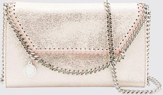 Stella McCartney Portafoglio Falabella Wallet on Chain in ecopelle crackl&egrave;