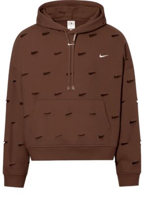 Nike x Jacquemus Swoosh Hoodie (Asia Sizing) Cacao Wow FJ3482-259