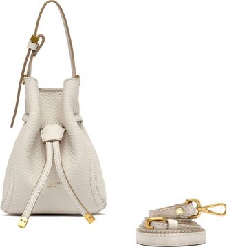 Gianni Chiarini Sienna Leather Bucket Bag in Off-White at Nordstrom
