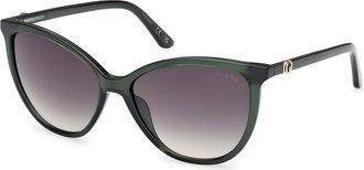 Guess GU00256 96P Womens Sunglasses Green Size 58