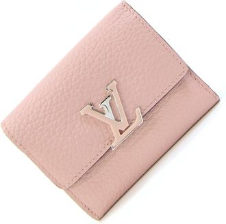 Louis Vuitton Magnolia Leather Wallet (Tri-Fold) (Pre-Owned)