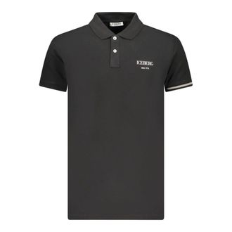 Iceberg Polo Shirts, male, Black, Size: 2XL Short-Sleeved Polo Shirt