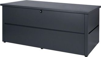 Hhg Baule contenitore cassapanca da esterno HHG-310 acciaio inox 783l antracite