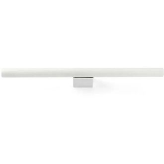 Faro Barcelona Calma Aplique De Pared Blanco Linestra Con Interruptor 63552