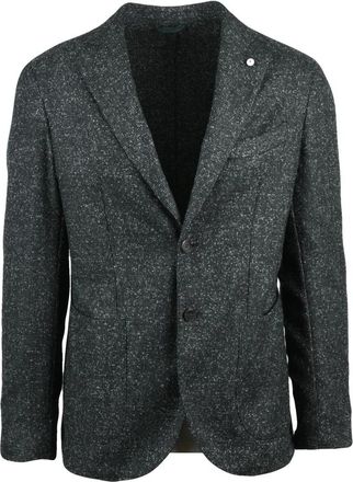 L.B.M. 1911 Giacca Stondata - Heren - Blazers - Veelkleurig - L - Wol - Jassen