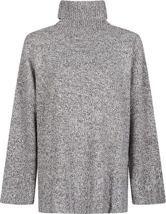 Pinko Pinko, Truien & Vesten, Dames, Grijs, S, Dresda Turtleneck Trui