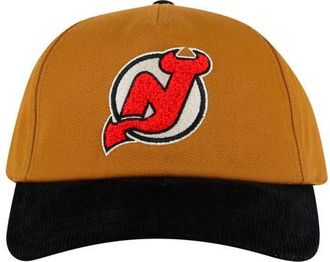 American Needle Mens American Needle Tan/Black New Jersey Devils Burnett Adjustable Hat at Nordstrom