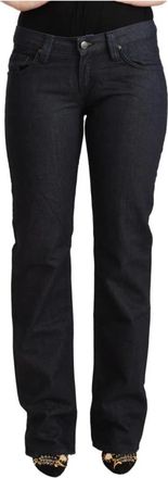 Exte Laagbouw Straight Denim Jeans - Dames - Regular Fit Jeans - Blauw - W27 - Denim - Jeans