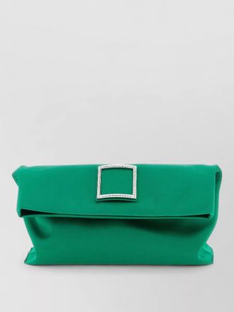 Roger Vivier silk clutch bag