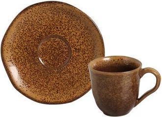Porto Brasil Coffee Cup & Saucer - Set of 6 in Dijon at Nordstrom
