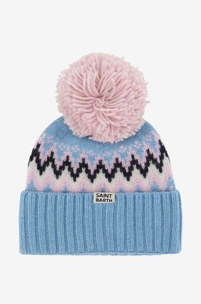 MC2 Saint Barth Strickm&uuml;tze aus Wolle und Kaschmir Wengen Nordic