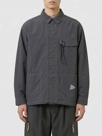And Wander Overshirt And Wander in misto cotone
