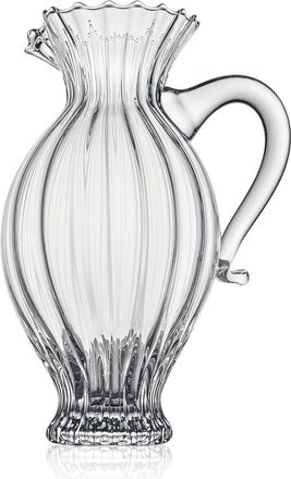 IVV sahara ma&icirc;tre jarra h-25,5 cm-transparente vidrio &oacute;ptico mango liso lt-1,3