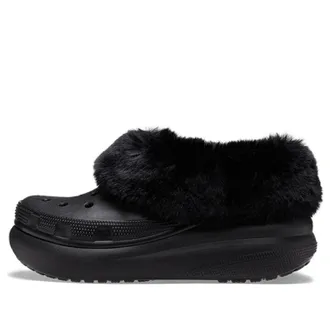 Crocs Furever Crush Shoe Clogs Black 208446-001
