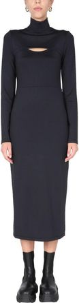 AMBUSH Polo Neck Midi Dress