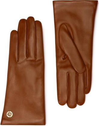 Isabel Bernard Accessoires, Dames, Bruin, 7 IN, Leer, Honor&eacute; Eleanor Geitenleer Handschoenen