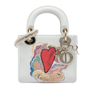 Dior Pre-owned Vintage Satchel - Dames - Pre-owned - Wit - Maat: ONE Size Leer