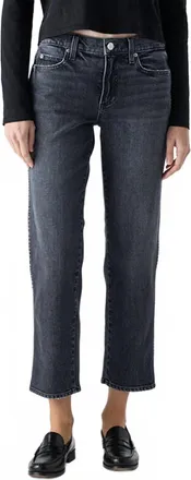 Amo Libby Mid Rise Jeans In Smokin