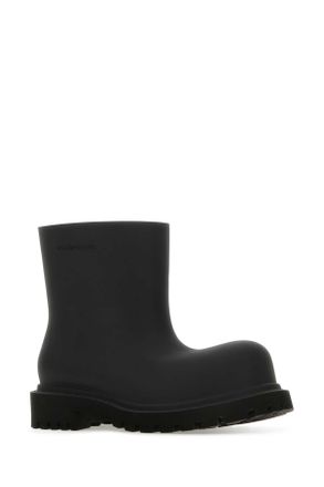 Balenciaga Womens Black Eva Steroid Ankle Boots Stivali