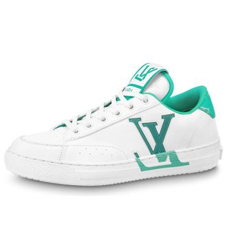 Louis Vuitton (WMNS) LOUIS VUITTON Charlie Sneakers White Teal 1AAVZ6
