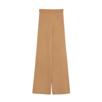 Max Mara Broeken, Dames, Bruin, M, Wol, Wijde broek