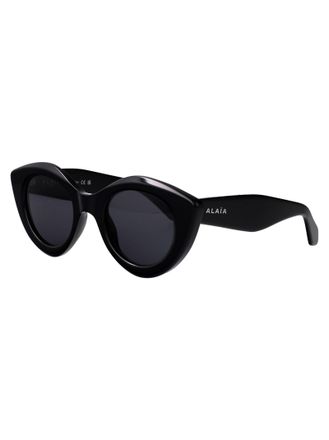 Alaia Womens Sunglasses Aa0091s Black-Black-Grey Acetate Black/black/grey