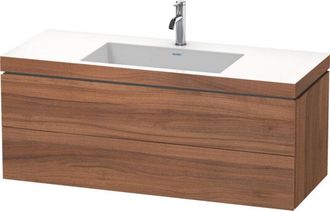 Duravit Lavabo Para Muebles Duravit L-cube C-bonded Con Base, Colgante