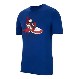 Nike Jordan Air Jordan First in Flight Printing Male Blue CN3597-455
