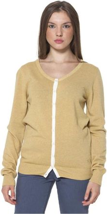 Fred Perry Dames, Truien, Geel, Maat: 2XL