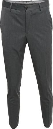 Giorgio Armani Pantaloni dritti in lana vergine - Grigio