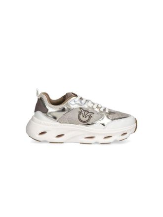Pinko Womens Sneakers Platinum Footwear - Sports