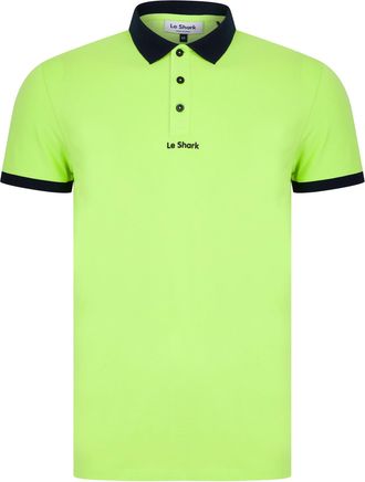 Le Shark Mens Ridge Stretch Cotton Pique Short Sleeve Polo Shirt