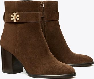 Tory Burch Womens Turnlock Heeled Ankle Boot, size 2.5