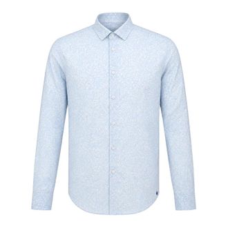 Manuel Ritz Casual Shirts - Heren - Casual Overhemden - Blauw - 4XL - Overhemden