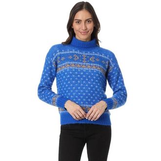 Toad & Co Toad & Co Toddy Sweater Womens Nautical Fair Isle Turtleneck GBO2887
