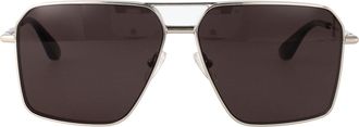 Alexander McQueen Alexander Mc Queen Aviator Sunglasses Am0500 S 001