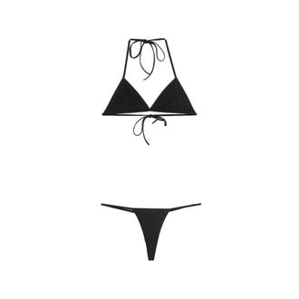 Gucci Interlocking G Halterneck Bikini