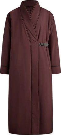 12 Storeez Cappotto imbottito con cintura - Marrone