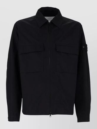 Stone Island jacket long sleeves front pockets design