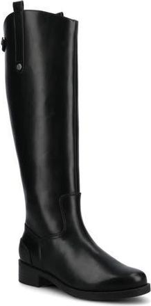 Journee Collection Gema Knee High Boot in Black at Nordstrom Rack, Size 9.5 Regular Calf