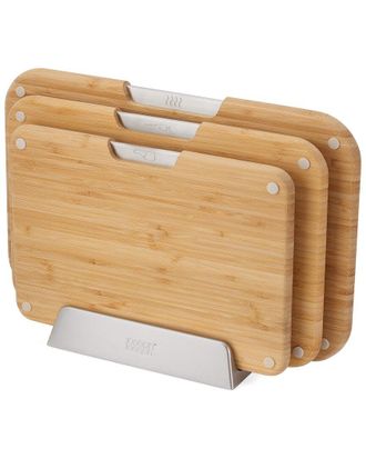 Joseph Joseph 3Pc Nest Boards Bamboo Cutting Board Set