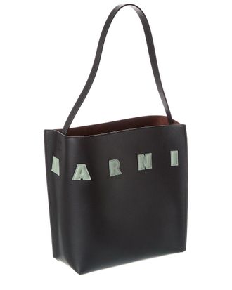 Marni Museo Leather Hobo Bag