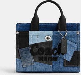Coach Cargo Tote Bag 20 With Patchwork