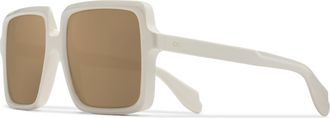 Cutler and Gross Brown Square Ladies Sunglasses CGSN139858 003 58