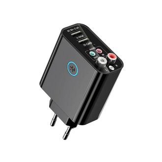 OEM Transmisor/receptor De Audio 5.0, Cargador R&aacute;pido, Entrada Auxiliar De 3,5 Mm, Ranura Para Tarjeta Tf, Puerto Usb, Adaptador De M&uacute;sica Est&eacute;reo Inal&aacute;mb