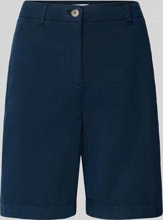 Tommy Hilfiger Regular Fit Chino-Shorts aus Baumwoll-Lyocell-Mix in Marine, Gr&ouml;&szlig;e 34