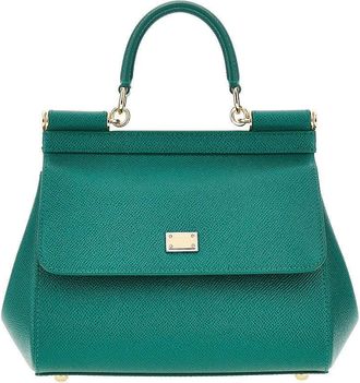 Dolce & Gabbana Dauphine leather medium Sicily bag Woman One Size