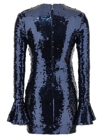 Rotate Sequin Stretch Dress - Blue
