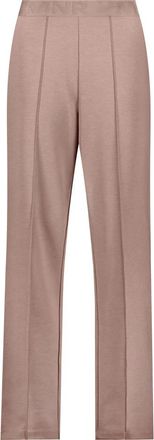 Monari Rechte broek - Dames - Straight fit broeken - Bruin - M - Broeken